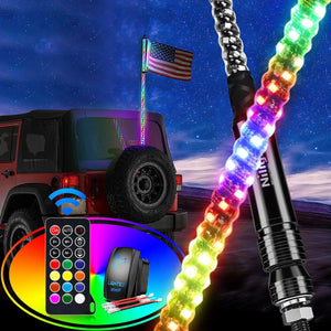 5FT Led Whip Lights