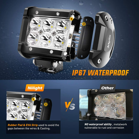  Niligth LED Light Bar With Waterproof Rate：IP67