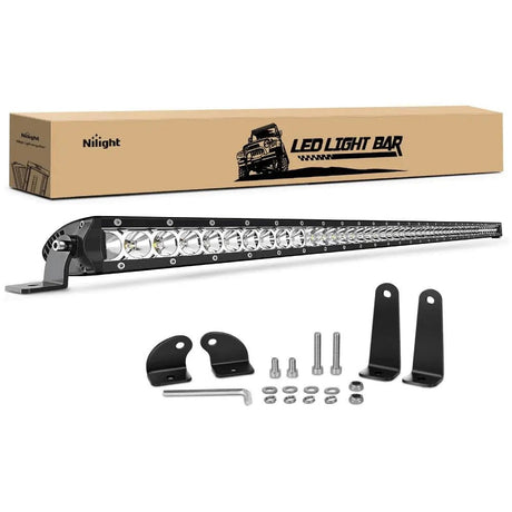 LED Light Bar 41" 200W 19000LM Slim Spot/Flood LED Light Bar