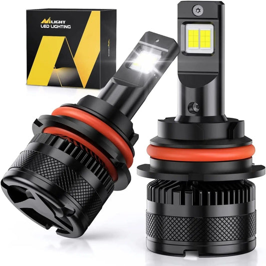 9004/HB1 LED Headlight Bulbs N40 Series 100W 20000LM 6000K IP67 | 2 BULBS Nilight