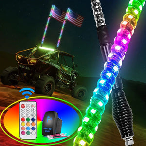 4FT Led Whip Lights