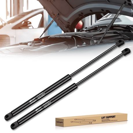 2 PCS Lift Support Struts Replacement for Lexus RX350 2010-2015 Lexus RX450h 2010-2015 Front Hood Gas Springs Shock Rods Nilight