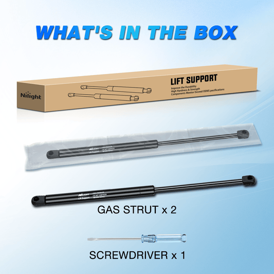2 PCS Lift Support Struts Replacement for Lexus RX350 2010-2015 Lexus RX450h 2010-2015 Front Hood Gas Springs Shock Rods Nilight