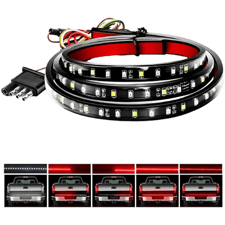 led light strip 48”/49” 90Leds Red White LED Tailgate Light Strip