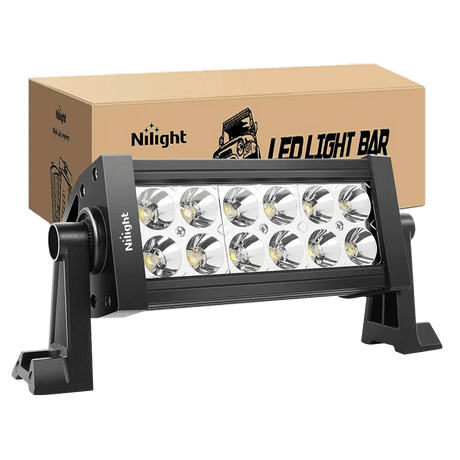 LED Light Bar 7" 36W Double Row Spot LED Light Bar