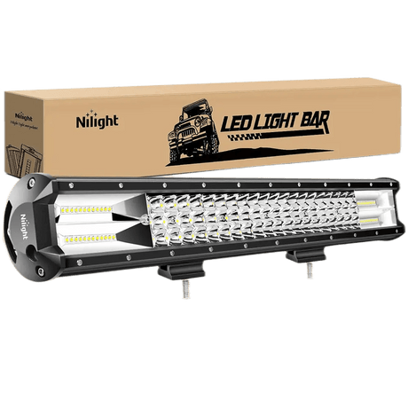 LED Light Bar 26" 297W 29700LM Triple Row Spot/Flood LED Light Bar